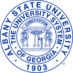 Albany State University logo